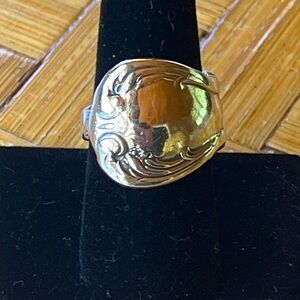 Towle Old Master vintage spoon ring